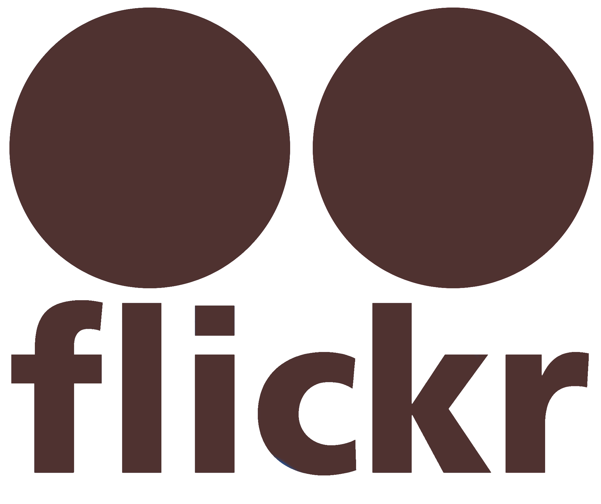 FLICKR-Logo-marrone
